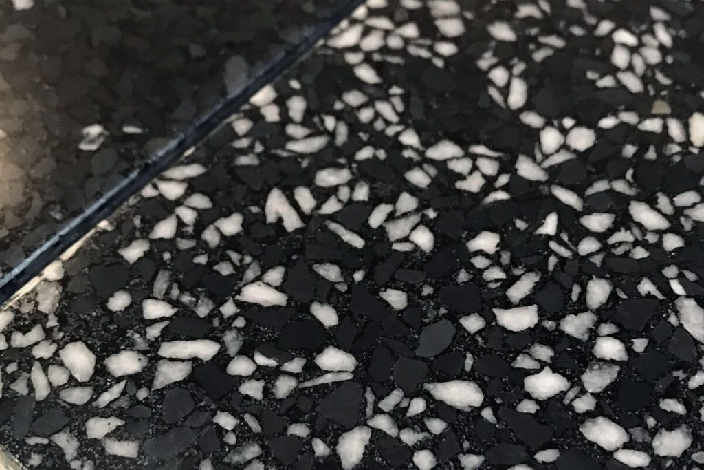 Black Terrazzo